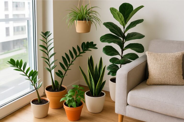 plantas em apartamentos
